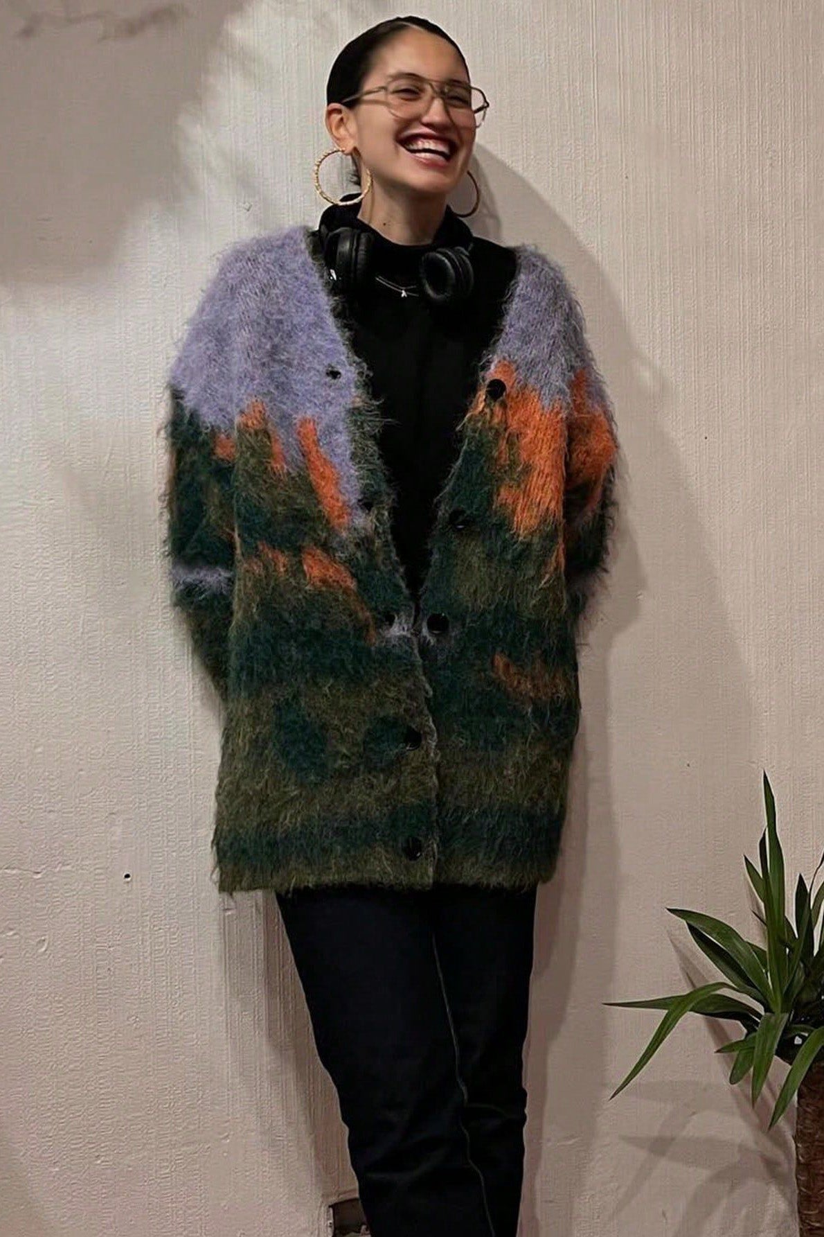 Robe longue évasée à bordures en dentelle brodée Joa