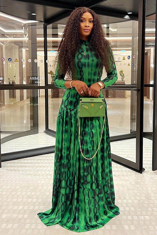 Gothic Queen Transparent Maxi Kleed