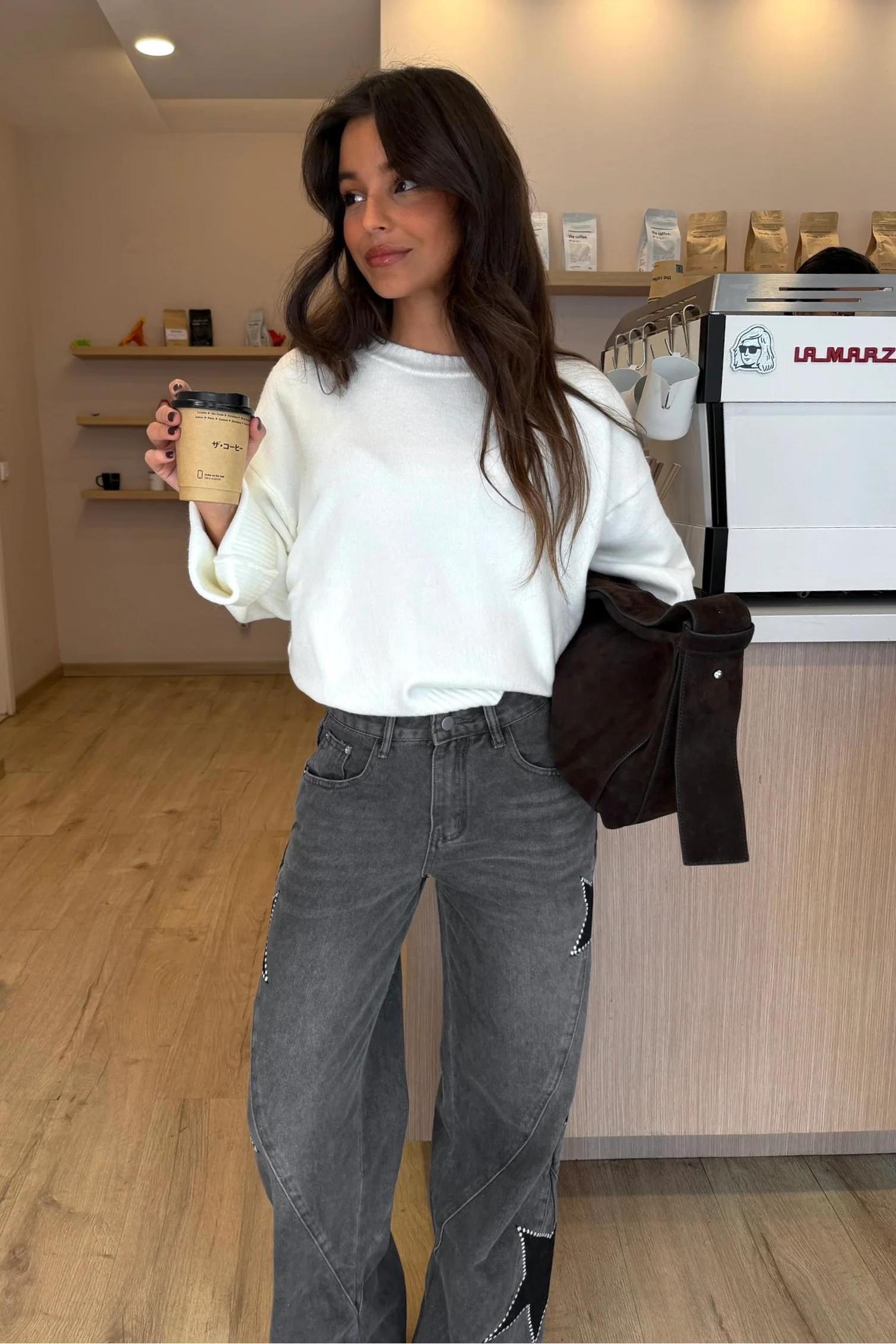 Casual Star Straight Jeans