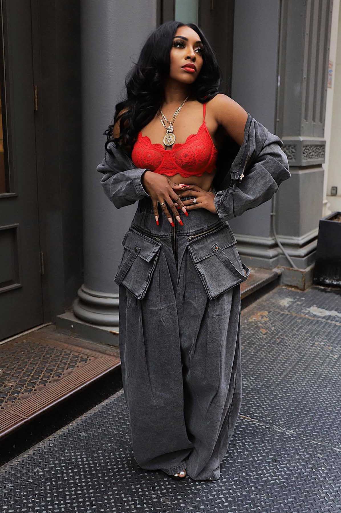 Abstrakt geometresch Linn Dréckerei Zwee-Stéck Set