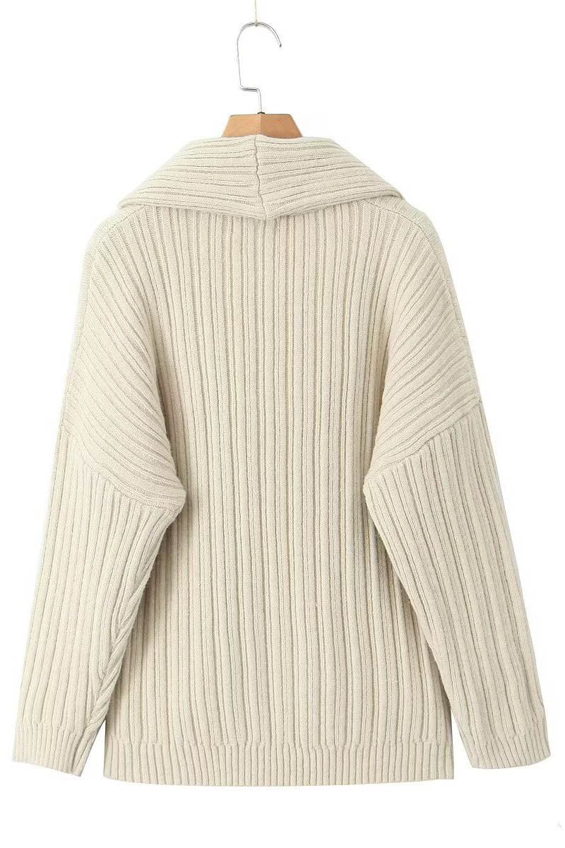Lazy Style Solid Faarf Irregulär Strécken Top
