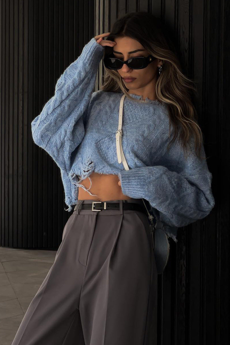 Robe longue évasée à bordures en dentelle brodée Joa