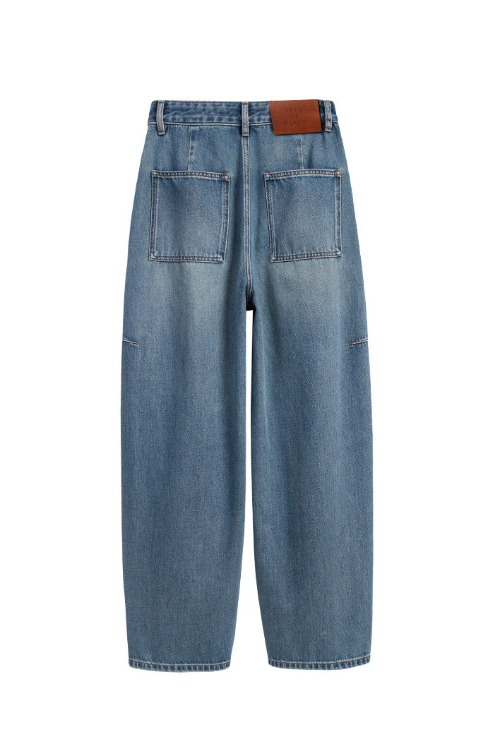 Franséisch Fritten Wide-Been Slim Jeans