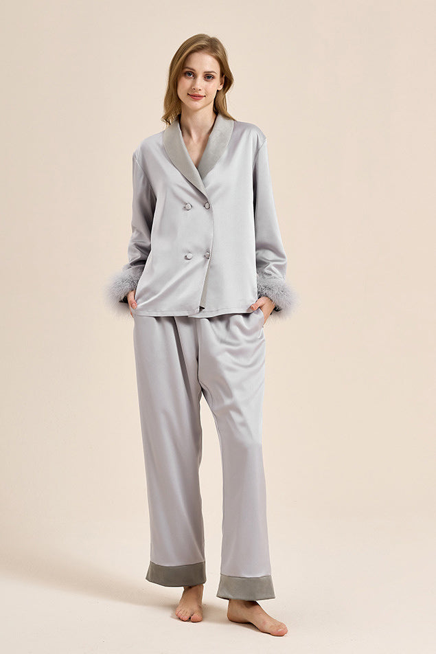 Zestaw piżamy Danica - Baby Pink