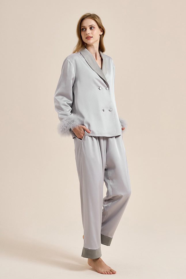 Zestaw piżamy Danica - Baby Pink