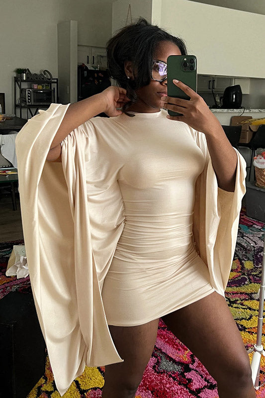 Rückenfreies Neckholder-Bodycon-Kleid