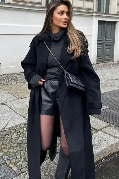 Joa Broderet Blonde Trimmet Flare Maxi Kjole