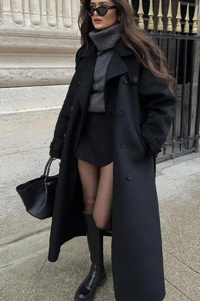 Joa Broderet Blonde Trimmet Flare Maxi Kjole