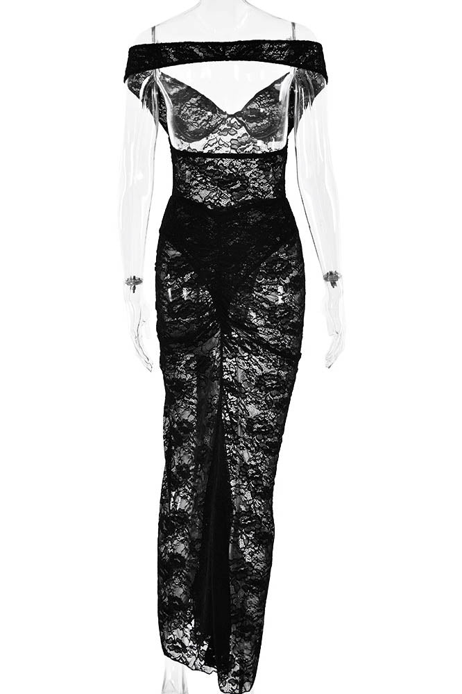 Costume da bagno due pezzi arricciato stampato Martha