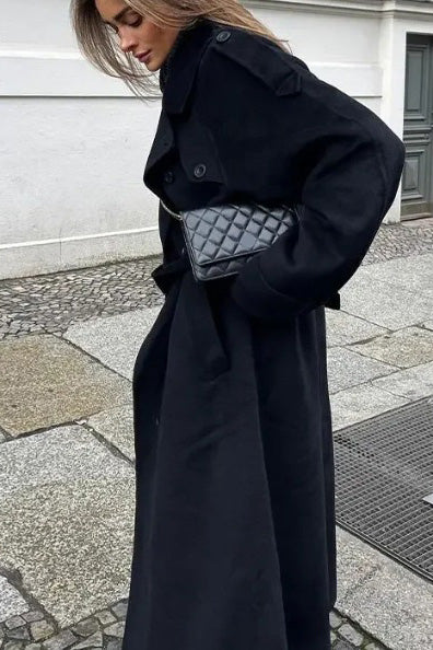 Joa Broderet Blonde Trimmet Flare Maxi Kjole