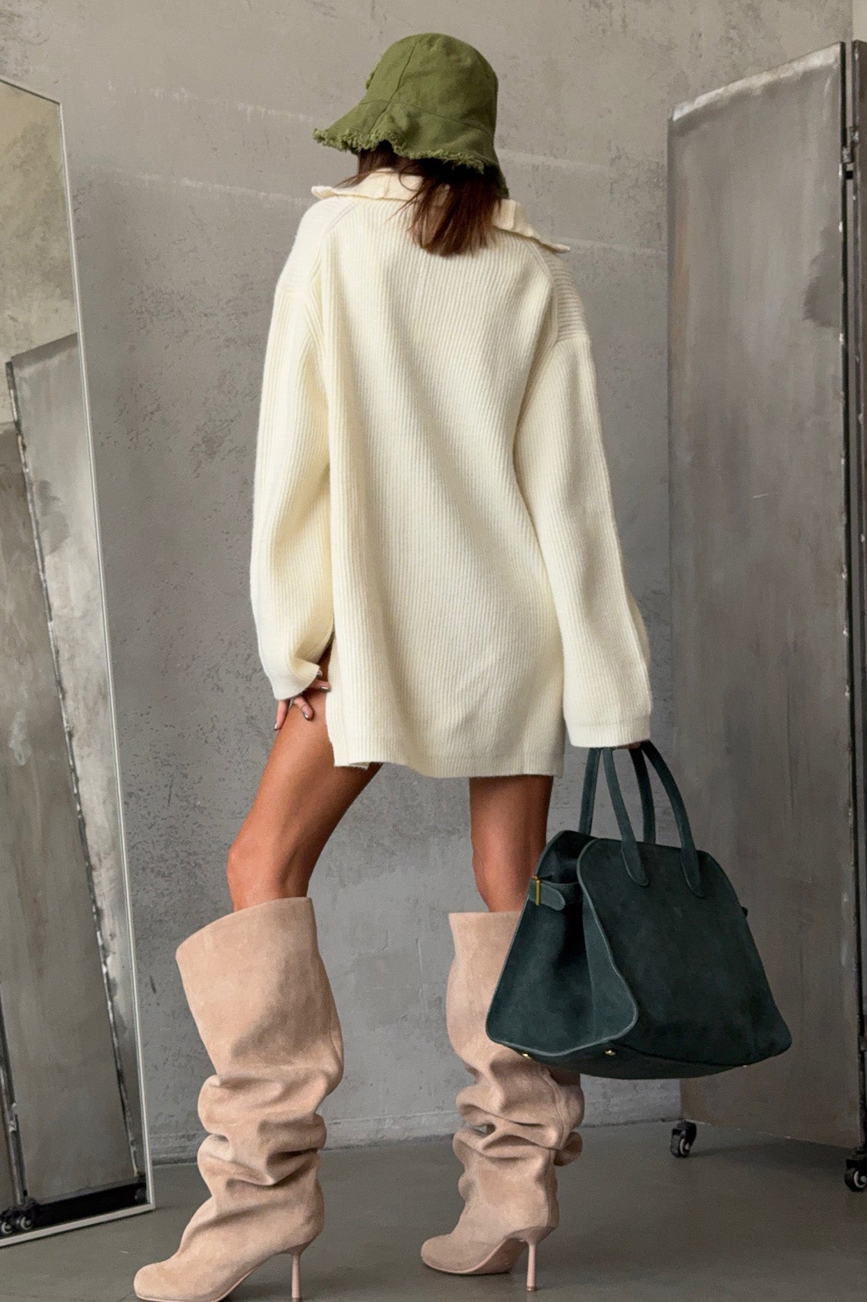 Fresh Spring Floral Knit Sweaters