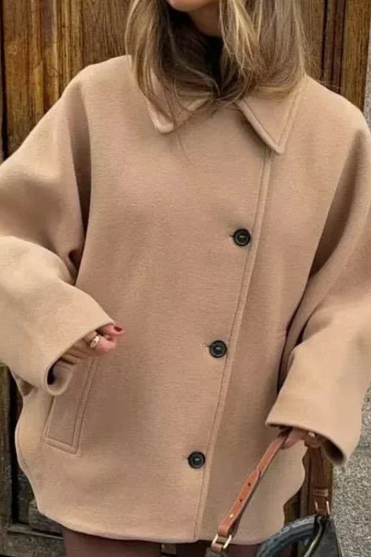 Vestido largo acampanado con ribete de encaje bordado de Joa