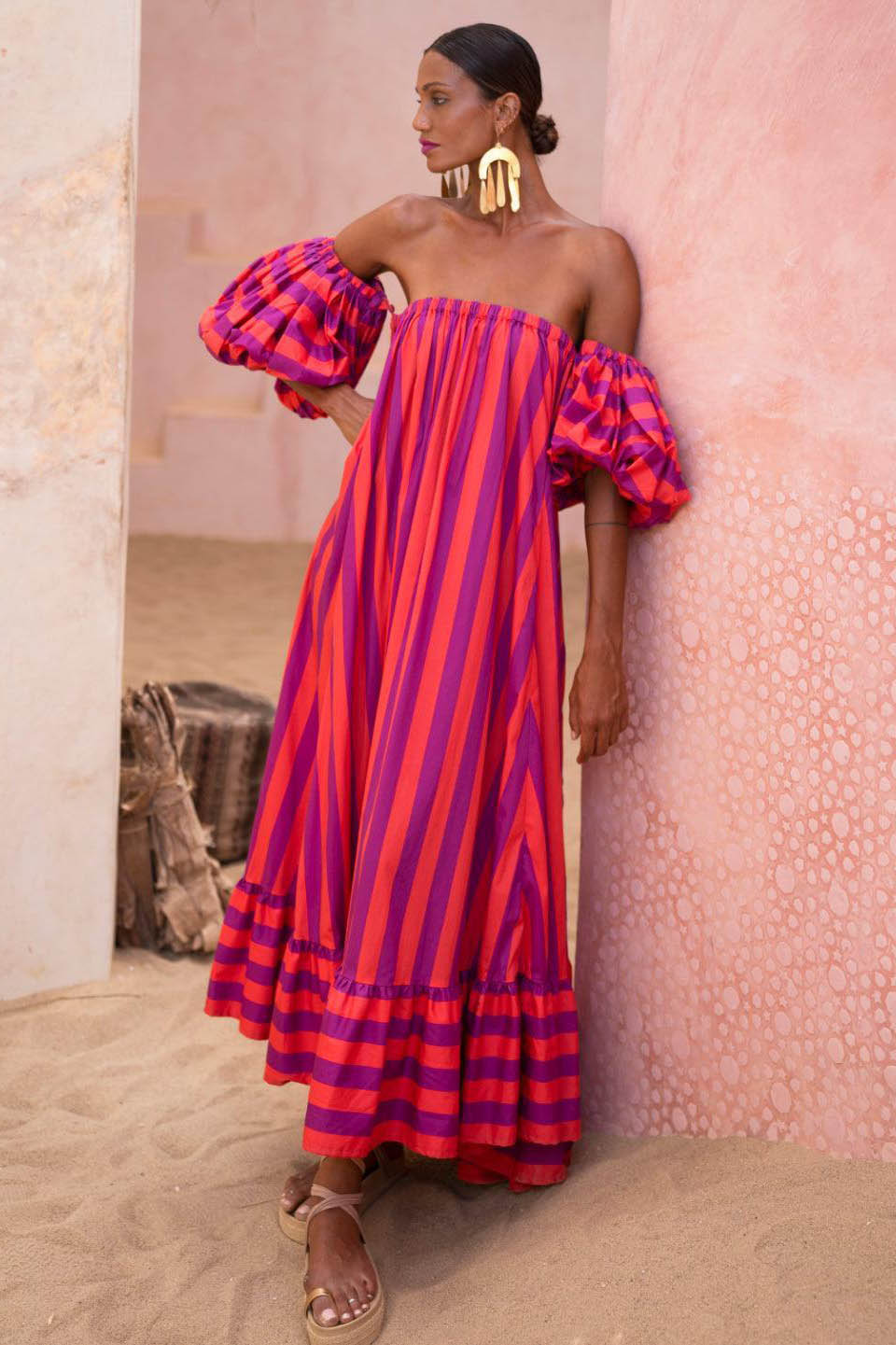 Vermilion Waltz Strapless Dress