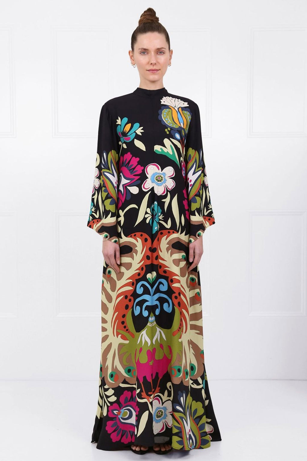 peacock maxi dress Peacock Magnifico Maxi Dress Multi