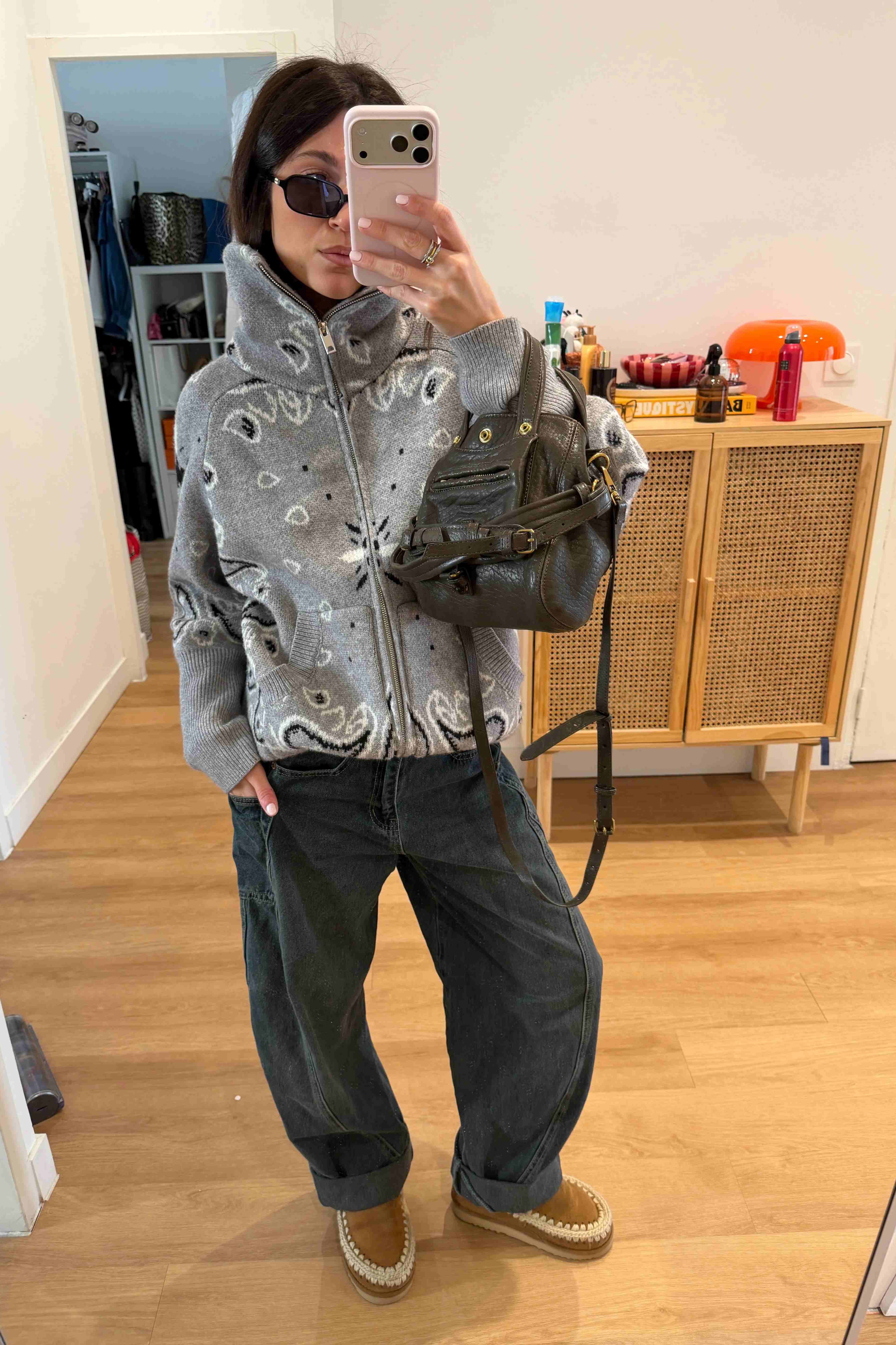 Garden Glow Mini-Kleed mat Spëtzesaum