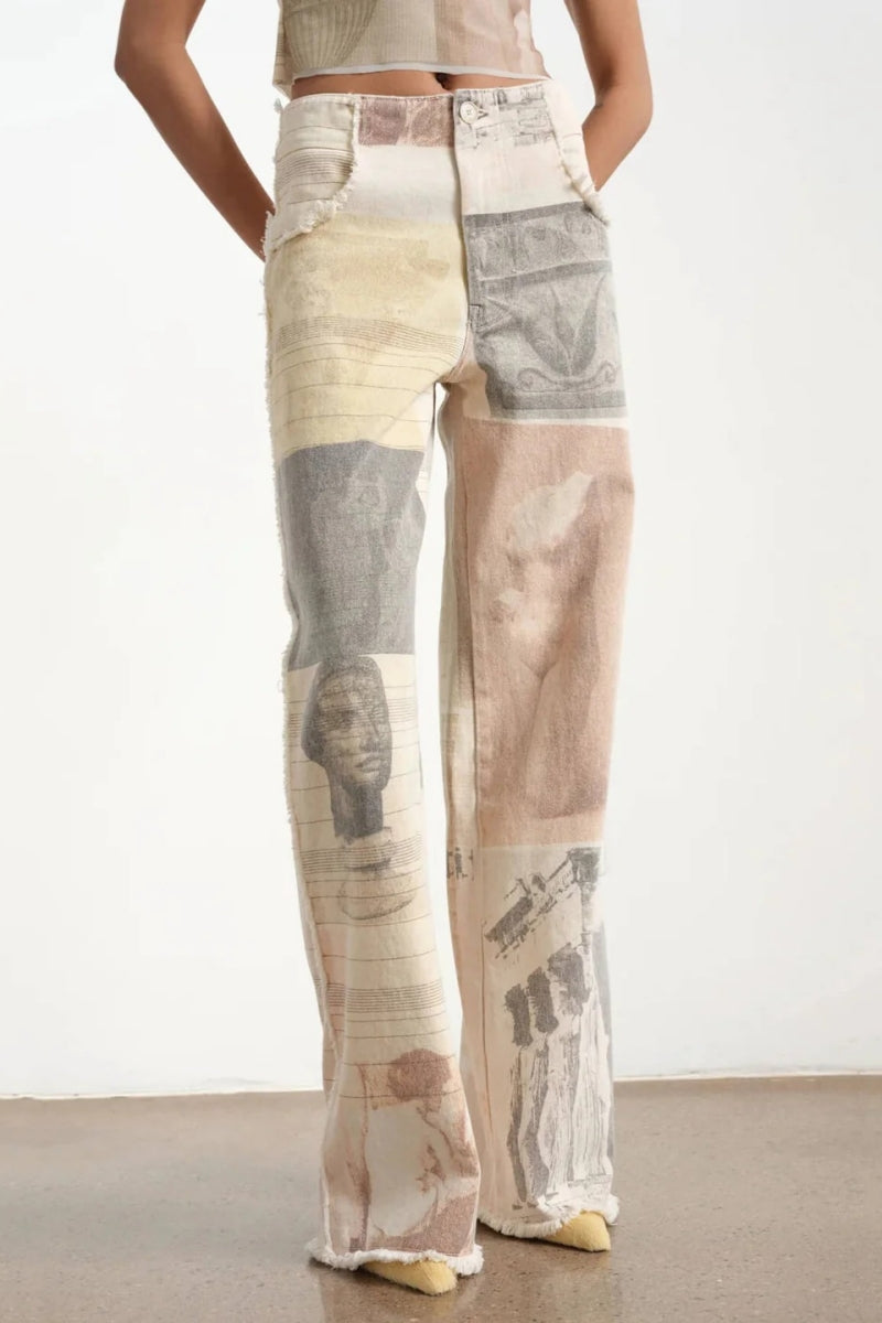 Alma Wide Leg Jeans