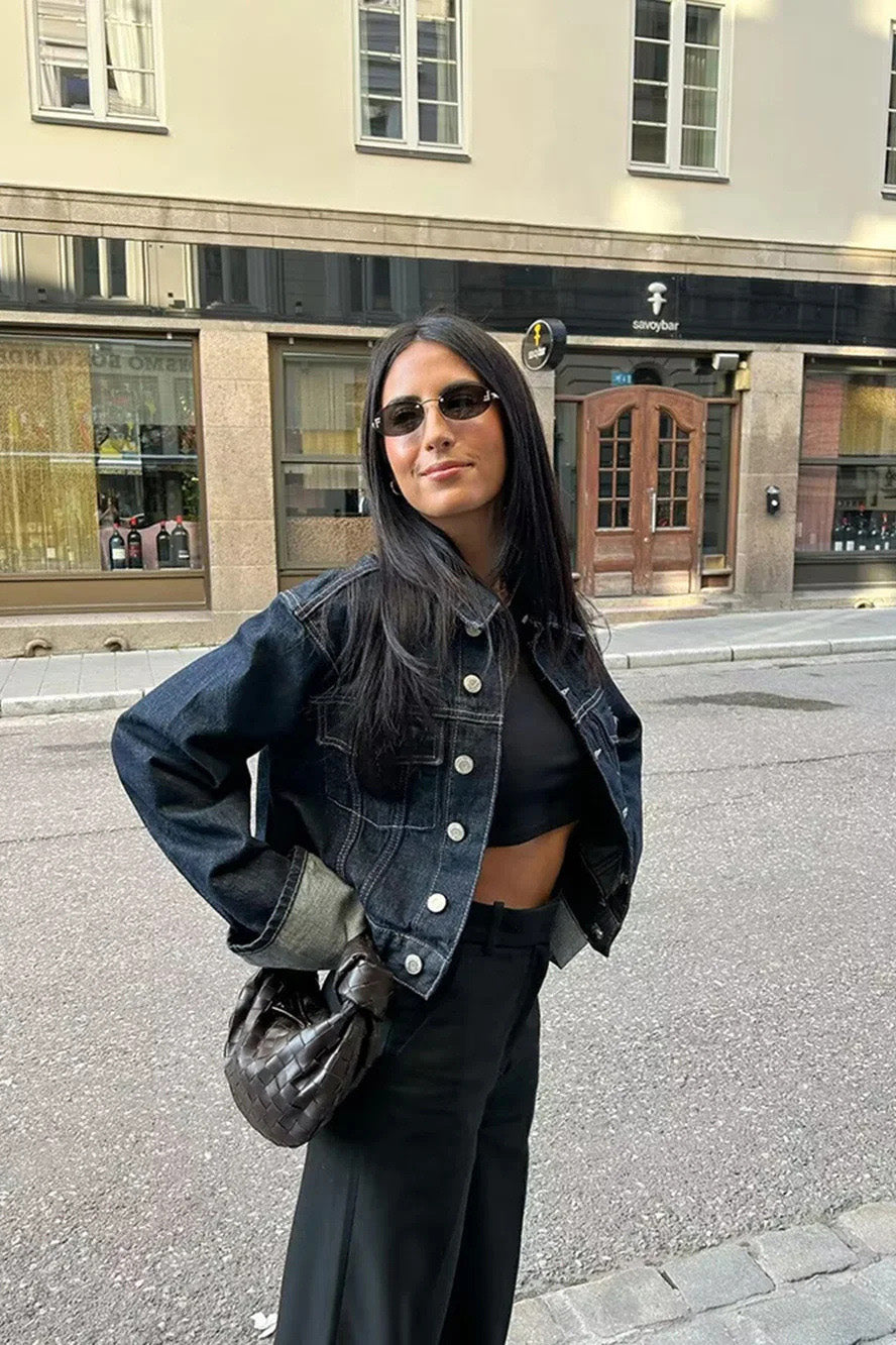 Joa Broderad Spets Trimmad Flare Maxiklänning