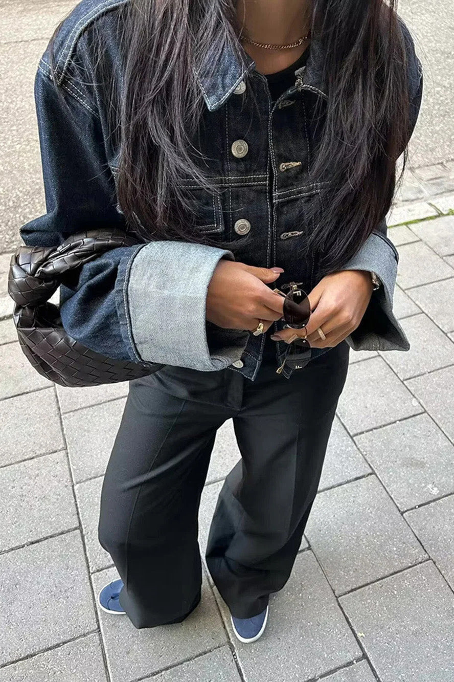 Joa Broderad Spets Trimmad Flare Maxiklänning