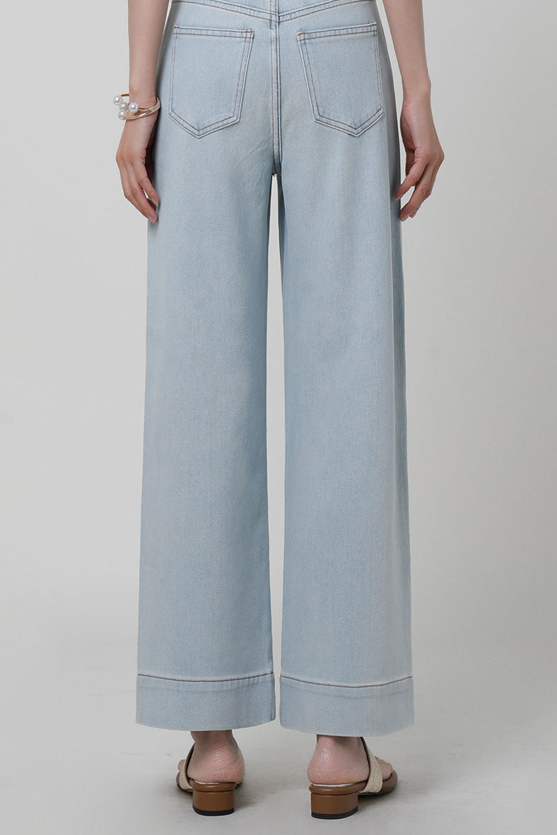 Jeans Slim de pierna ancha French Fry