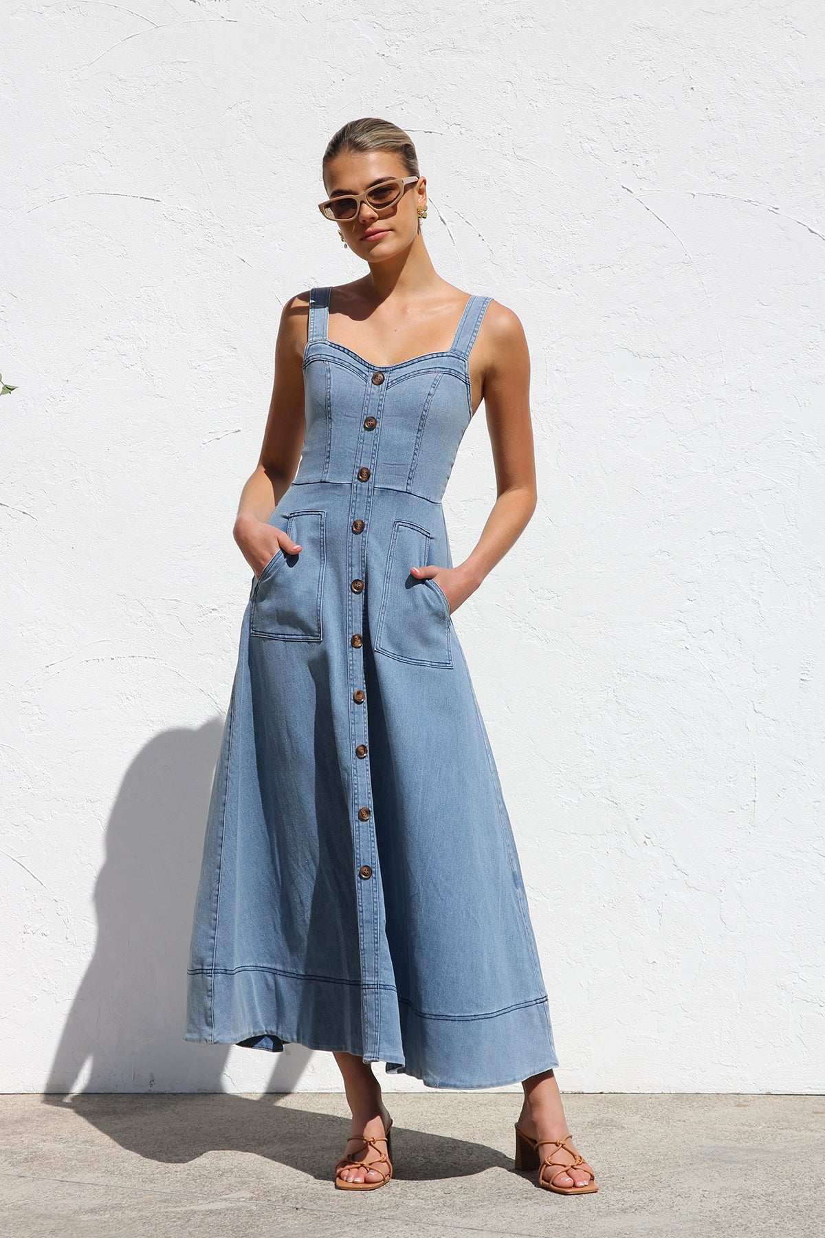 Šaty Danielle BLUE DENIM