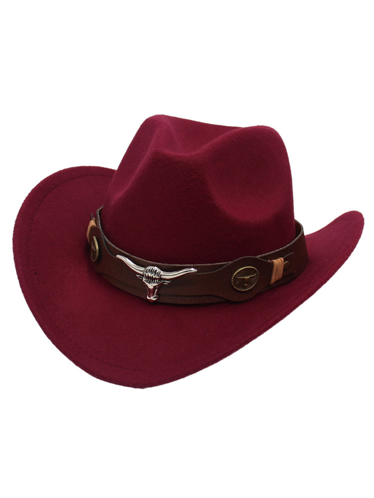 Chapéu Western Bull Head Deco Cowboy Cowgirl