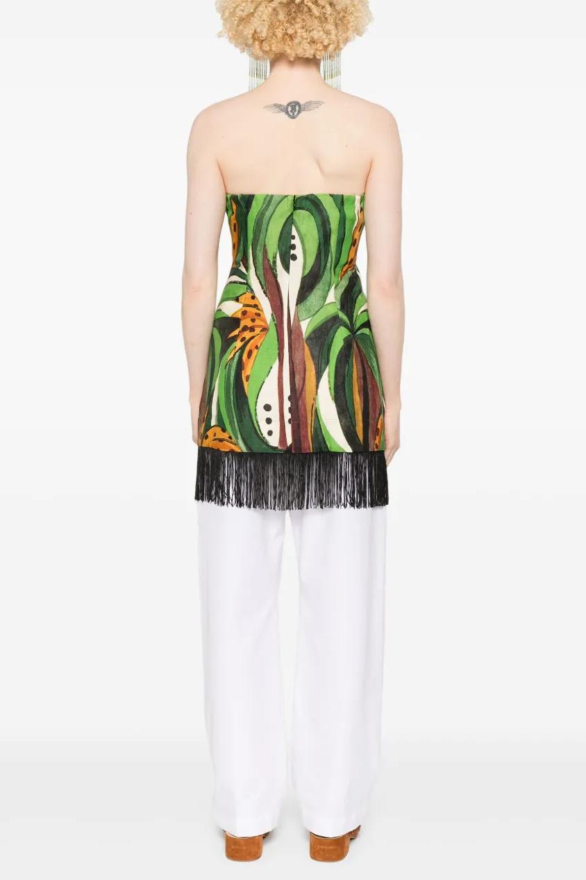 Coconut Tree Flow Mini Dress