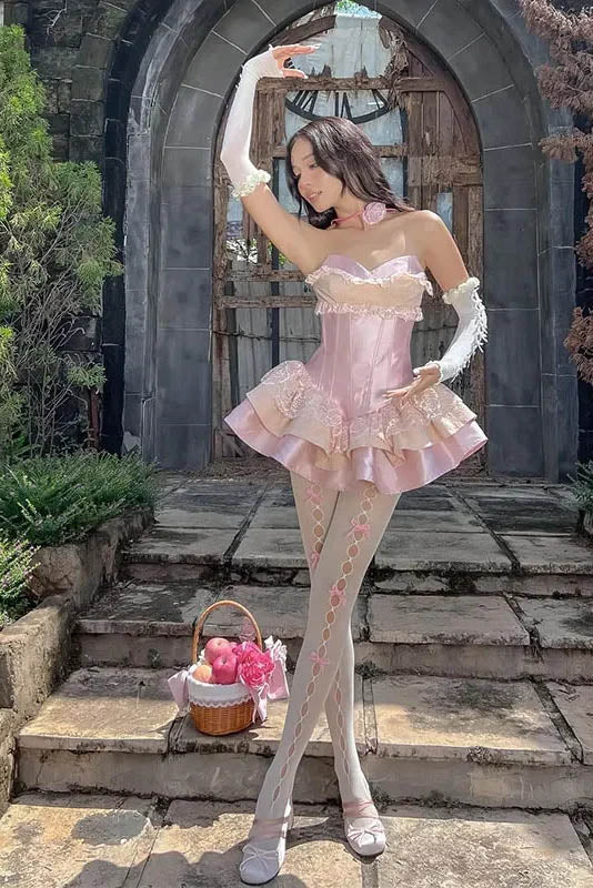 Sukienka Mini na Przyjęcie Księżniczki Celebrytki
