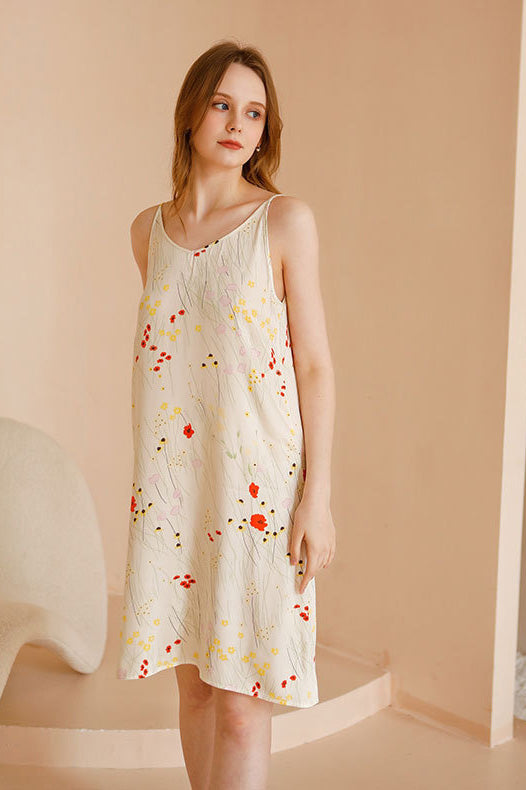 Cami šaty s potiskem na zádech
