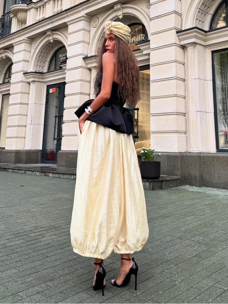 Set di pantaloni a pois