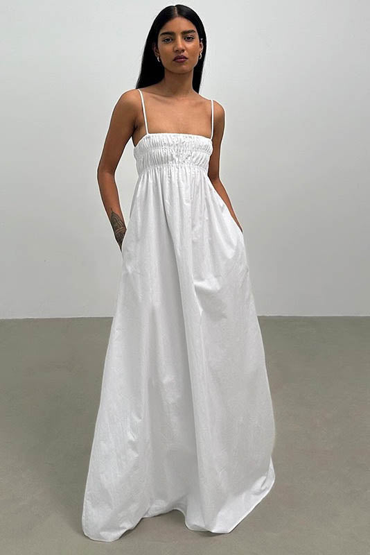 Conjunto de falda de marco elegante