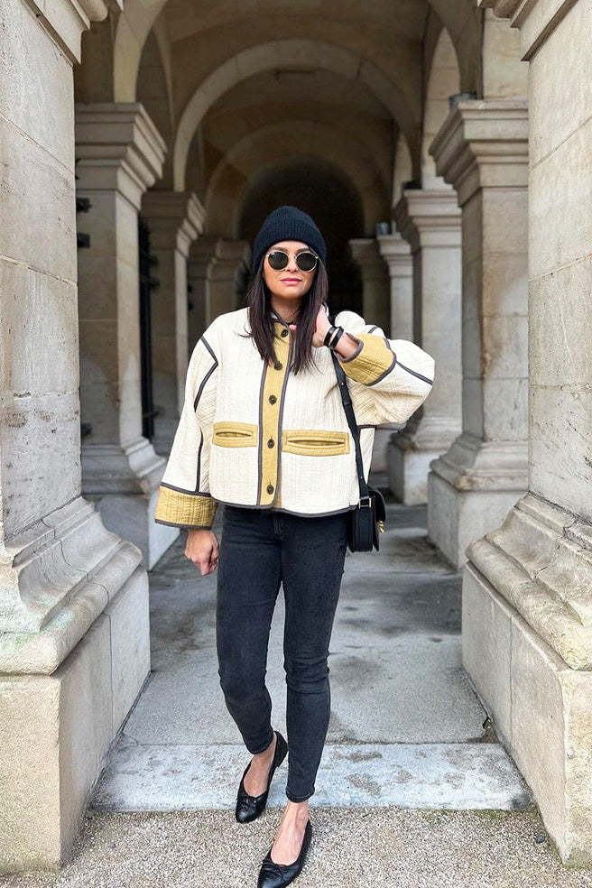 Joa Broderad Spets Trimmad Flare Maxiklänning