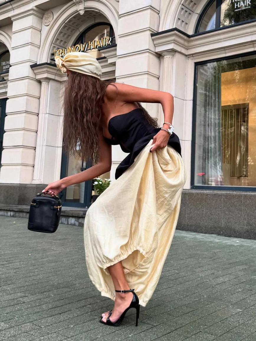 Set di pantaloni a pois