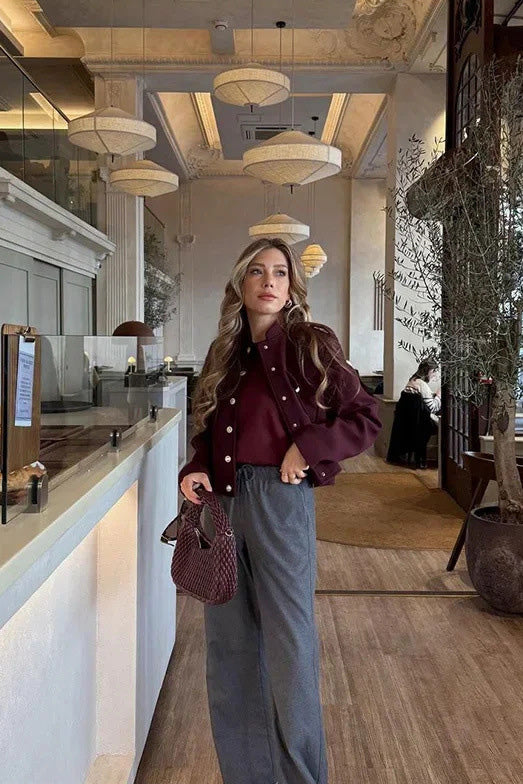 Robe longue évasée à bordures en dentelle brodée Joa