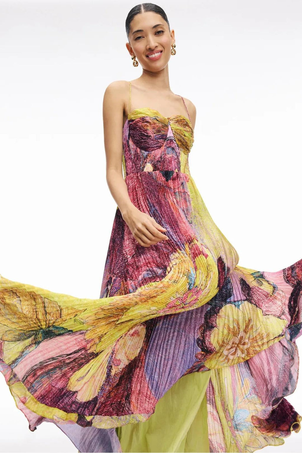 kiara maxi dress Kiara Dress- Handmade Crochet Maxi Dress with Colorful Sequins