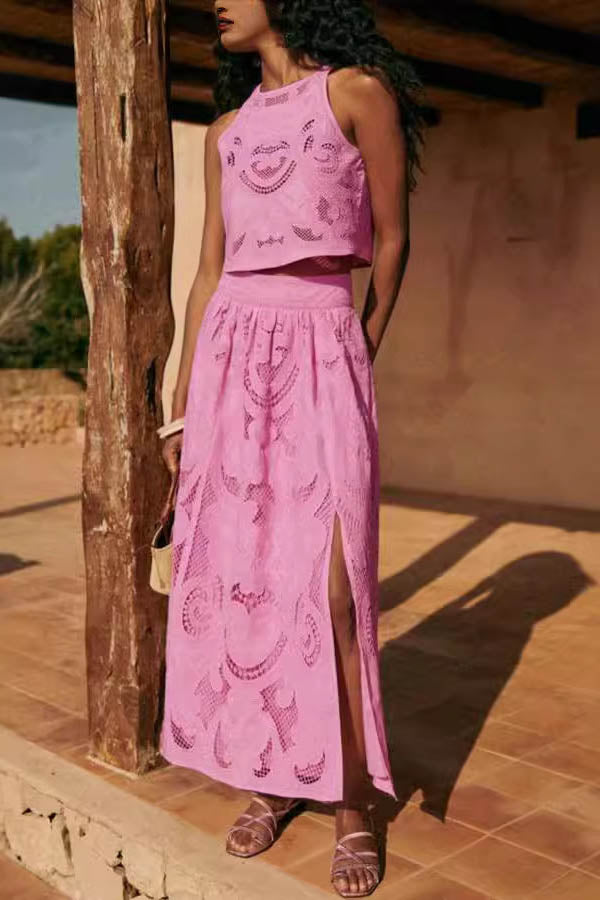 Martha Printed Marszczony Dwuczęściowy Zestaw Kąpielowy