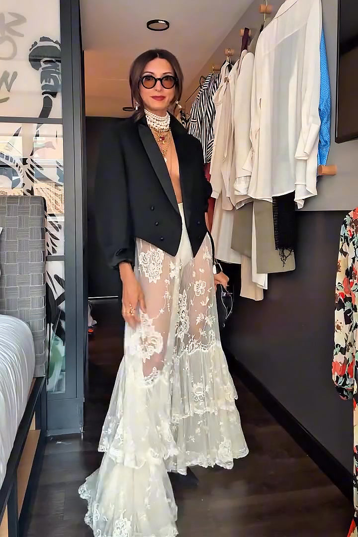 ポルカドットパンツセット