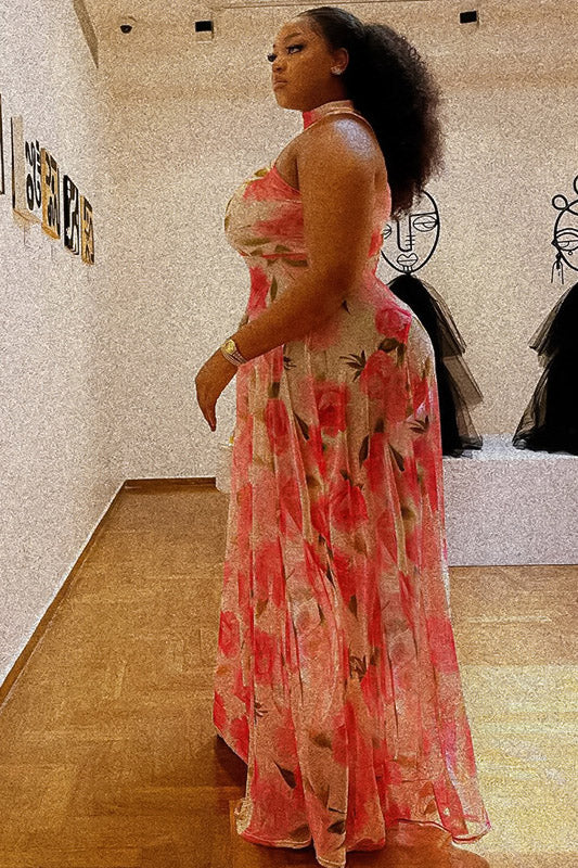 Réckefräi Halter-Bodycon-Kleed