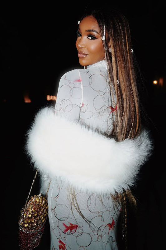 Gotické královny průsvitné zavěšené maxi šaty