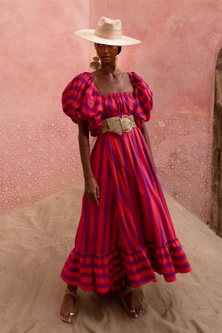 Vermilion Waltz Strapless Dress