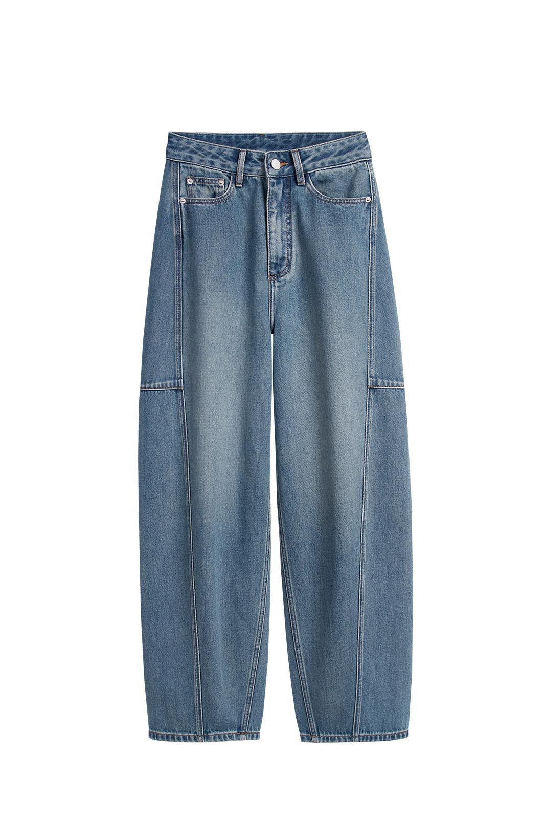 Franséisch Fritten Wide-Been Slim Jeans