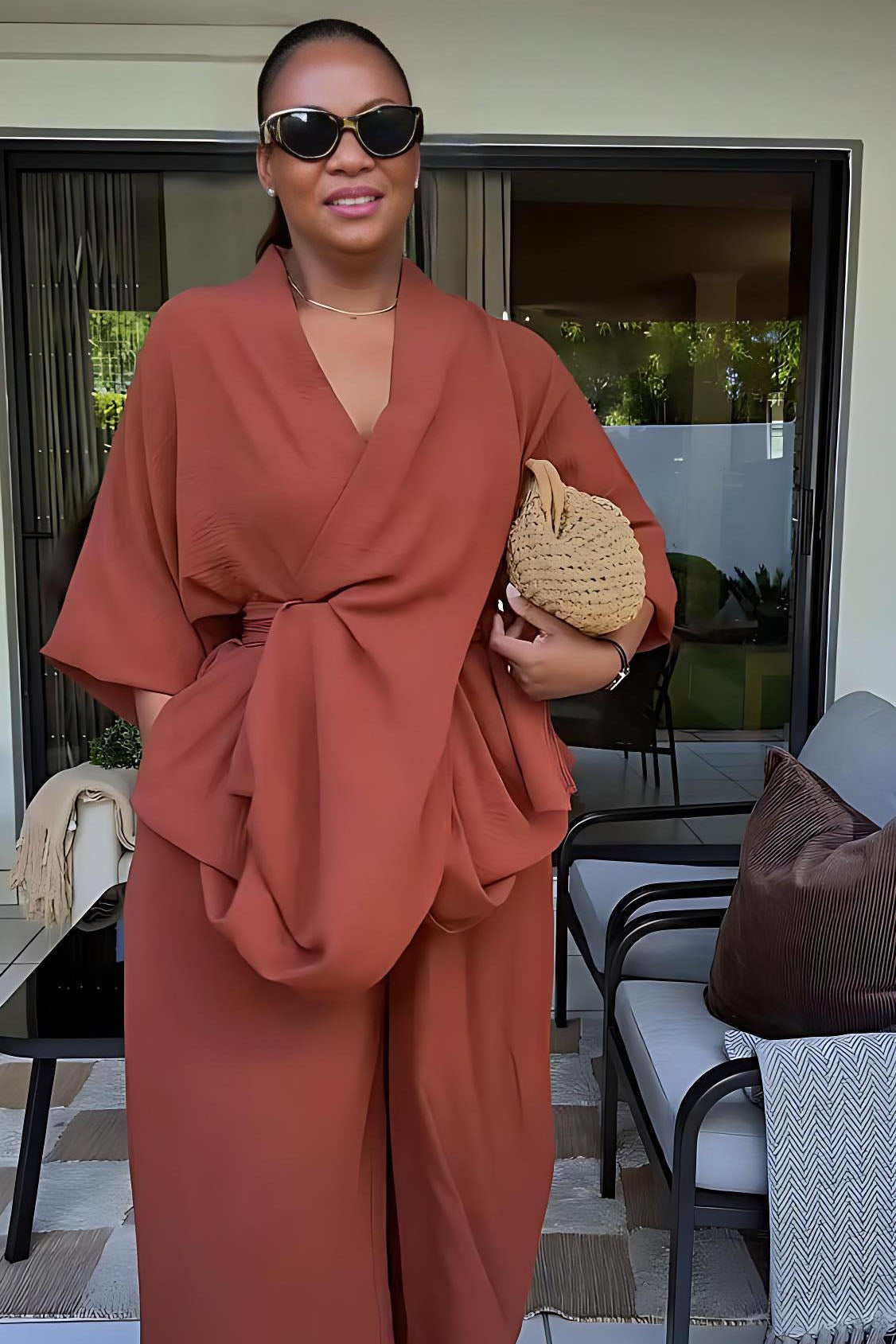 Vestido Maxi de Rede Sol e Lua Arte Arco-íris