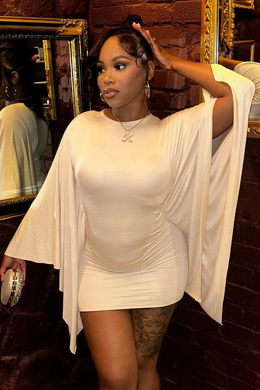 Rückenfreies Neckholder-Bodycon-Kleid