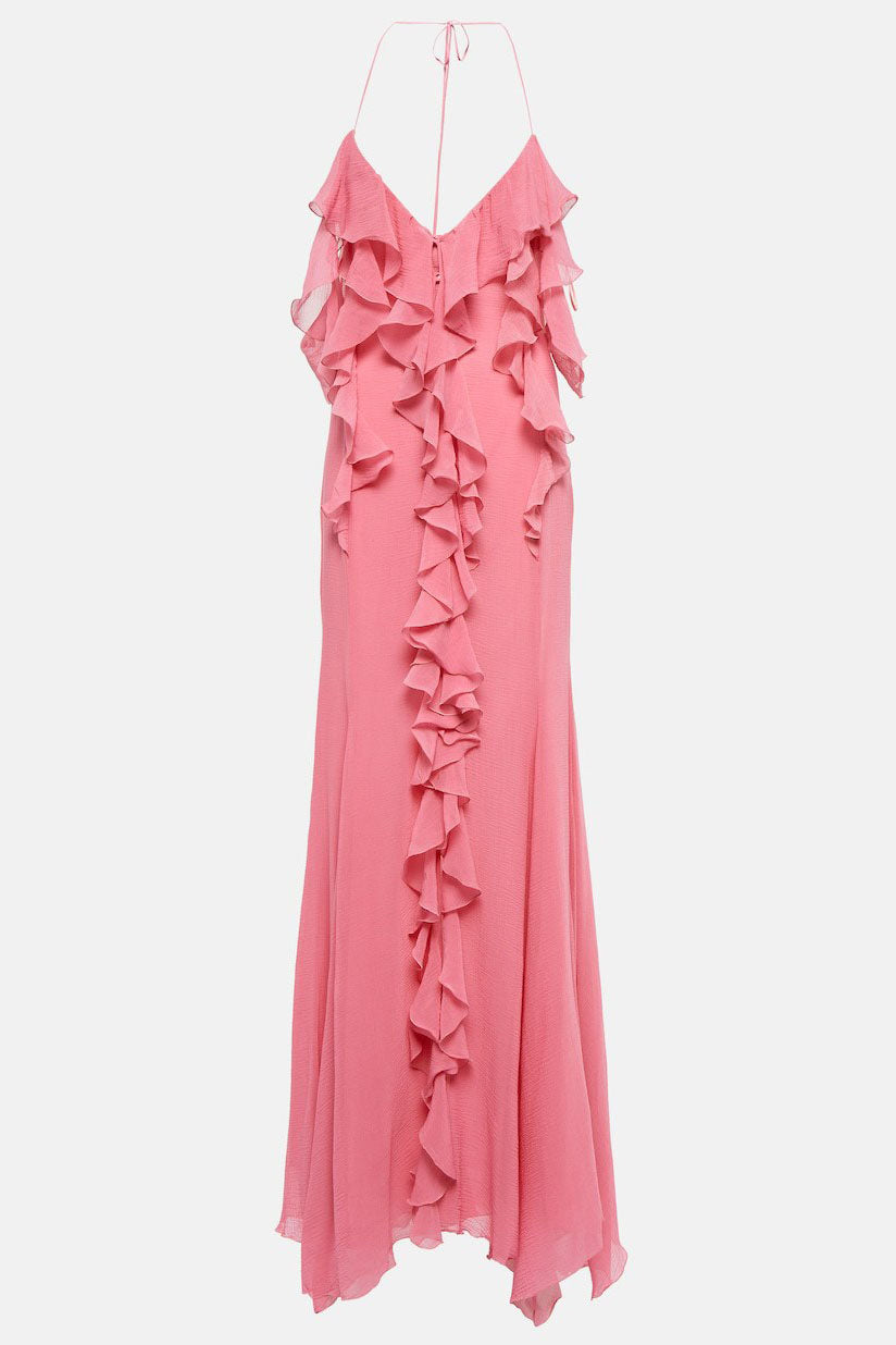 Pink Mist Rose Maxi Dress
