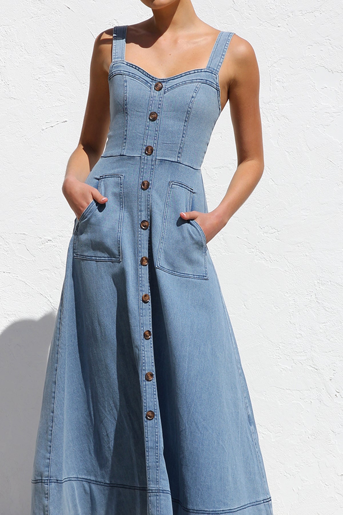 Šaty Danielle BLUE DENIM