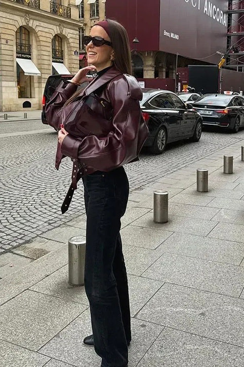 Robe longue évasée à bordures en dentelle brodée Joa