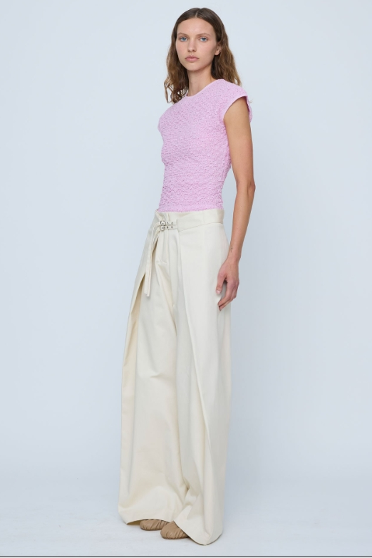 Anser Wide Leg Buckle Pant