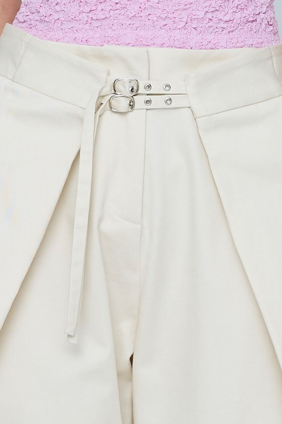 Anser Wide Leg Buckle Pant