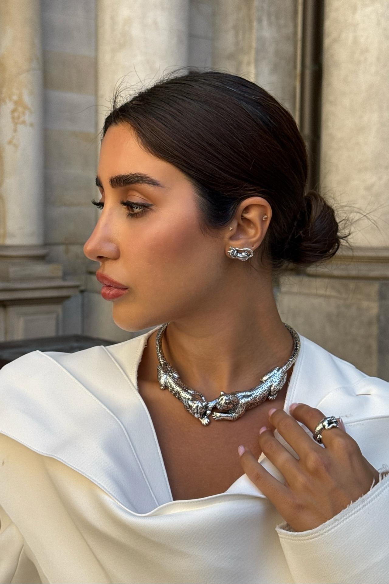 Cape Blazer Wide Leg Pants Set