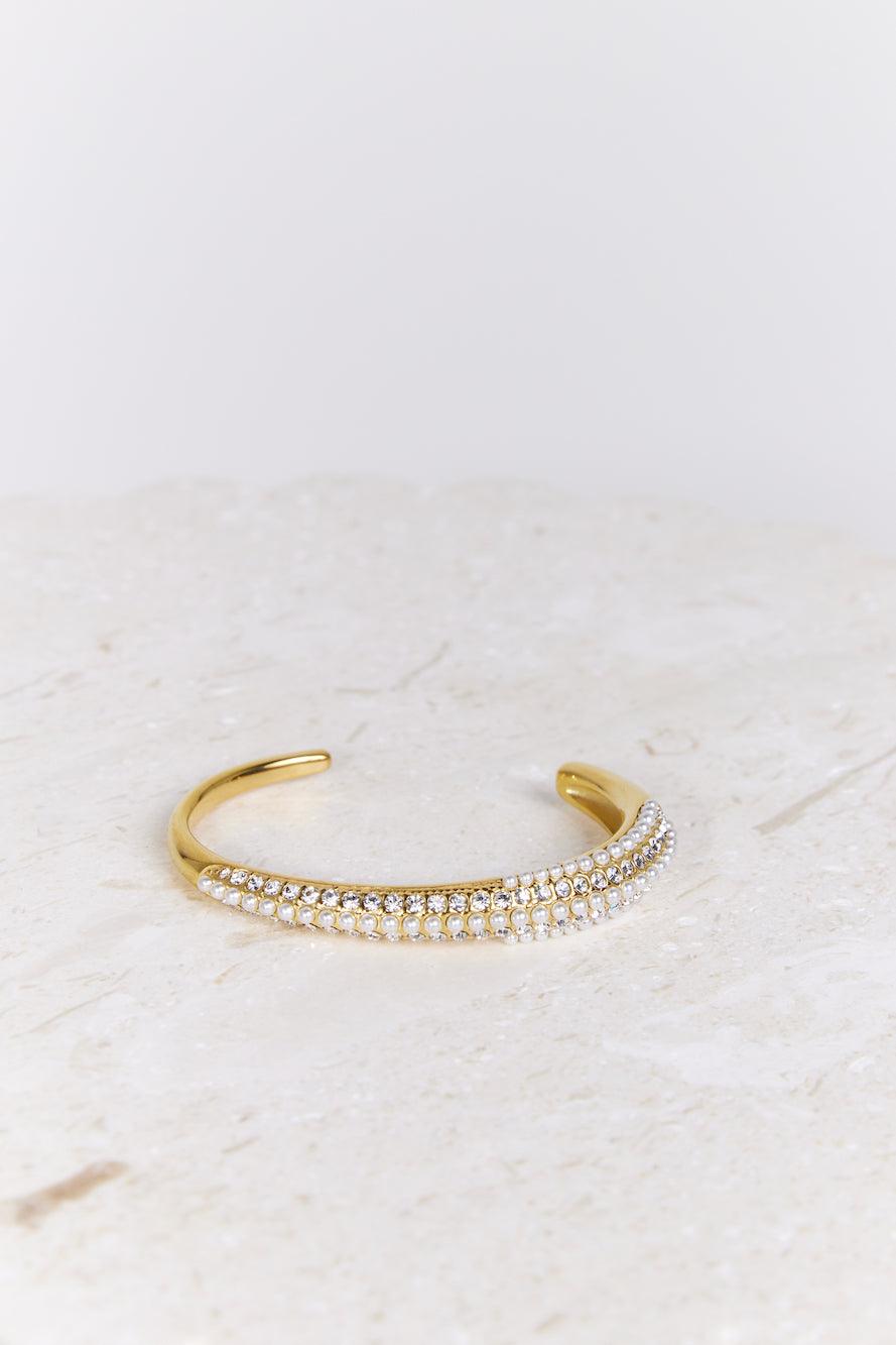 18k Goud Vergulde Desire Kristallen Armband Goud