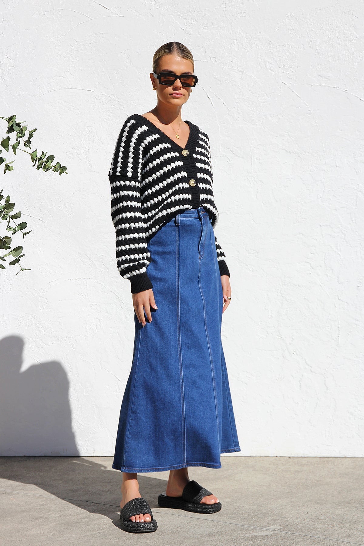 Gonna in denim Janah